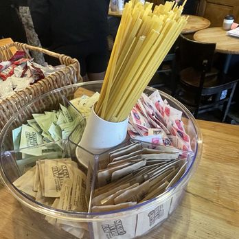 Catahoula Coffee Company - Fettuccine stir sticks - freaking brilliant - Coffee & Tea Near Me - Richmond, California Catahoula Coffee Company - Fettuccine stir sticks - freaking brilliant - Coffee & Tea Near Me - Richmond, California