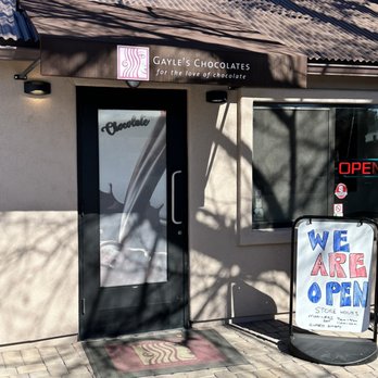 Gayle's Chocolates - the entrance to the store - Chocolatiers & Shops Near Me - Cottonwood, Arizona Gayle's Chocolates - the entrance to the store - Chocolatiers & Shops Near Me - Cottonwood, Arizona