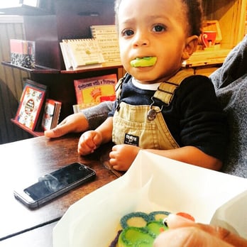 Edgar's Bakery - Jordan enjoying those complimentary cookies - Bakeries Near Me - Birmingham, Alabama Edgar's Bakery - Jordan enjoying those complimentary cookies - Bakeries Near Me - Birmingham, Alabama