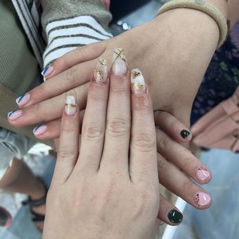 Beach Nail Bar - We all got our nails done - Nail Salons Near Me - Saint Augustine, Florida