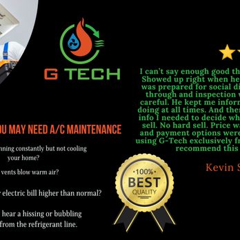 G Tech H-Vac - Keep your HVAC system in top condition with G Tech HVAC & Refrigeration. We offer expert repair and maintenance services to residential and - Heating & Air Conditioning/HVAC Near Me - Tucson, Arizona
