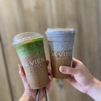 Da Vien Coffee - black sesame foam (OOOF) & matcha foam are my TOP 2 - Desserts Near Me - Westminster, California