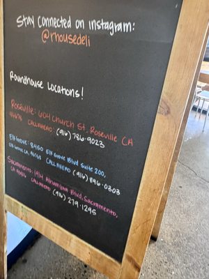 Menu photo 3 Roundhouse Deli Elk Grove, CA