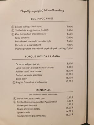 Menu photo 1 Bambu Salamanca, SA