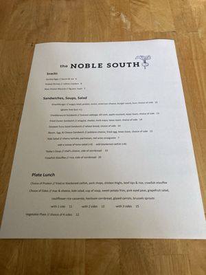Menu photo 6 The Noble South Mobile, AL Menu photo 6 The Noble South Mobile, AL