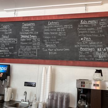 Booher's Fresh Market - The menu is bigger than this but this is what's on the wall! - American Near Me - Jackson, Michigan Booher's Fresh Market - The menu is bigger than this but this is what's on the wall! - American Near Me - Jackson, Michigan