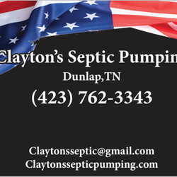 Clayton's Septic Pumping and Porta Potty Rentals