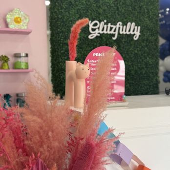 Glitzfully - Entrance backdrop - Balloon Services Near Me - Orlando, Florida