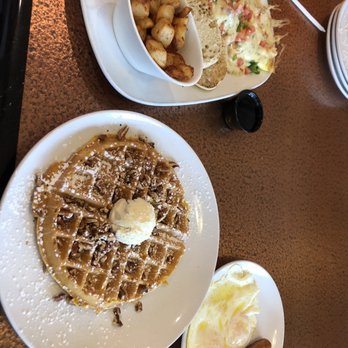 Another Broken Egg Cafe - Lobster & brie omelette, pumpkin pecan waffle :) - Breakfast & Brunch Near Me - Shreveport, Louisiana