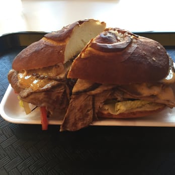 Around the Bend - Southwest with pork loin instead of sausage. - Sandwiches Near Me - Calgary, Alberta