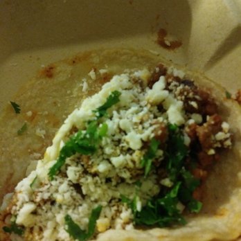 Coyo Taco - Botched attempt at Al Pastor Taco: no onion, no pineapple (not by request) - Mexican Near Me - Miami, Florida Coyo Taco - Botched attempt at Al Pastor Taco: no onion, no pineapple (not by request) - Mexican Near Me - Miami, Florida