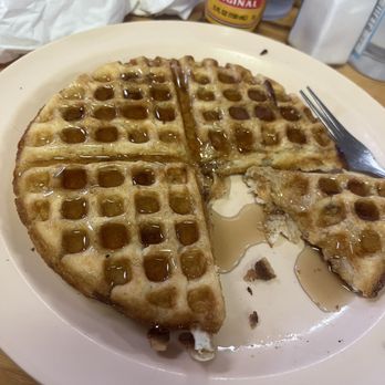 Smokey Bear Restaurant - Pecan Waffle - Diners Near Me - Capitan, New Mexico
