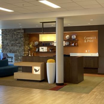 Fairfield by Marriott Inn & Suites Pocatello - Business section available in the lobby. - Hotels Near Me - Pocatello, Idaho