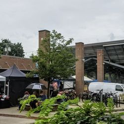 Entrance to Fulton Street Market