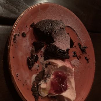 Ember & Ash - Half eaten flourless cake - New American Near Me - Philadelphia, Pennsylvania Ember & Ash - Half eaten flourless cake - New American Near Me - Philadelphia, Pennsylvania