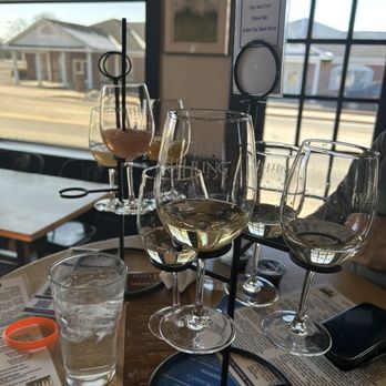 Well Hung Vineyard - Wine flight and wine slushy flight - Sandwiches Near Me - Gordonsville, Virginia Well Hung Vineyard - Wine flight and wine slushy flight - Sandwiches Near Me - Gordonsville, Virginia