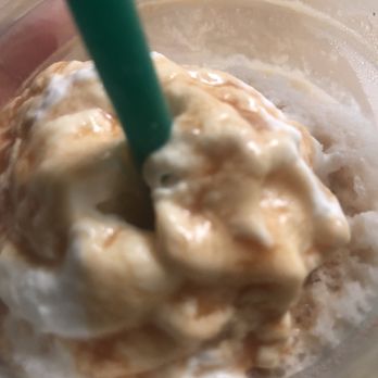 Starbucks - Carmel ribbon crunch and they didn't put the crunchy things on the top - Cafes Near Me - Phoenix, Arizona Starbucks - Carmel ribbon crunch and they didn't put the crunchy things on the top - Cafes Near Me - Phoenix, Arizona