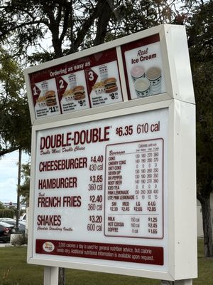 Menu photo 1 In-N-Out Burger Lancaster, CA Menu photo 1 In-N-Out Burger Lancaster, CA