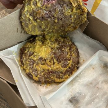 In-N-Out Burger - Soooooo I guess they saw the mustard FRIED part late??? lol - Fast Food Near Me - Visalia, California