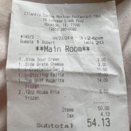 Receipt