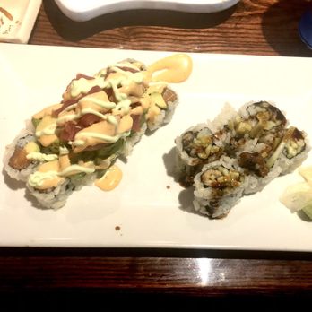 Fusion Japanese Steakhouse - Volcano roll and Eel roll - Japanese Near Me - Washington, Pennsylvania Fusion Japanese Steakhouse - Volcano roll and Eel roll - Japanese Near Me - Washington, Pennsylvania