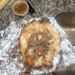 Sunset Caribbean Haitian Restaurant - Haitian Beef Pattie
