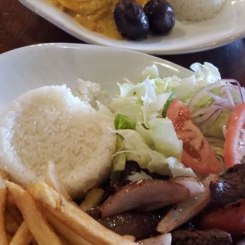 Don Churro Restaurant - Lomo saltado special and ají de gallina - Spanish Near Me - Chantilly, Virginia