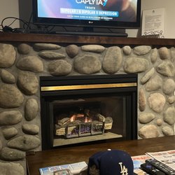 The Malibu Country Inn - Fire  place