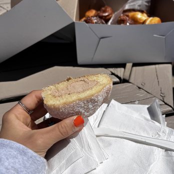 Royal Donut - Chocolate cream powdered sugar - Donuts Near Me - Cleveland, Ohio Royal Donut - Chocolate cream powdered sugar - Donuts Near Me - Cleveland, Ohio