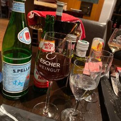 Trattoria da Anthoni - Tisch mit Getränke