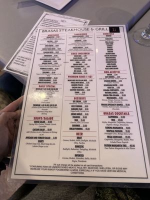 Menu photo 3 Brasas Steakhouse & Grill Naples, FL Menu photo 3 Brasas Steakhouse & Grill Naples, FL