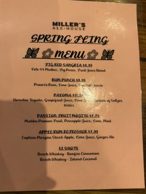 Menu photo 1 Miller's Ale House Allentown, PA Menu photo 1 Miller's Ale House Allentown, PA