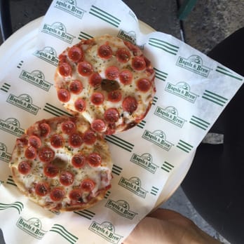 Bagels & Brew - Pizza bagel - Bagels Near Me - Lake Forest, California