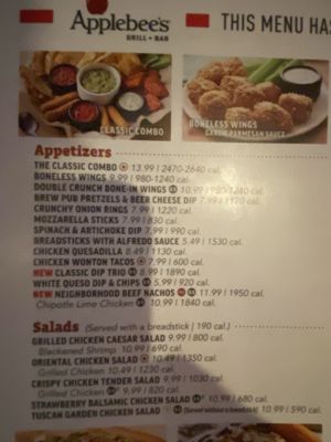 Menu photo 4 Applebee's Grill + Bar Gadsden, AL