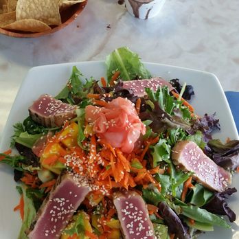 RJM Mexican Grill - Look at this tuna salad!!! Perfect! I love it! - Mexican Near Me - Sun Valley, California RJM Mexican Grill - Look at this tuna salad!!! Perfect! I love it! - Mexican Near Me - Sun Valley, California