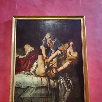 Gli Uffizi - Judith Slaying Holofernes, by Artemisia Gentileschi - Museums Near Me - Florence, FI