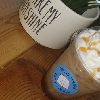 Toasted Mallow - Iced Carmel mocha - Desserts Near Me - Gilbert, Arizona Toasted Mallow - Iced Carmel mocha - Desserts Near Me - Gilbert, Arizona