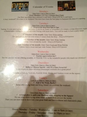 Menu photo 6 Accent on Wine Summerville, SC
