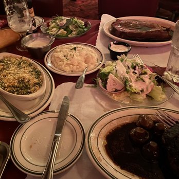Five O'Clock Steakhouse - Our whole spread. - Steakhouses Near Me - Milwaukee, Wisconsin