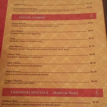 Kabana Restaurant - Menu Page 1 - Indian Near Me - Berkeley, California Kabana Restaurant - Menu Page 1 - Indian Near Me - Berkeley, California