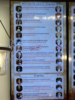 Brooker's Founding Flavors Ice Cream by null