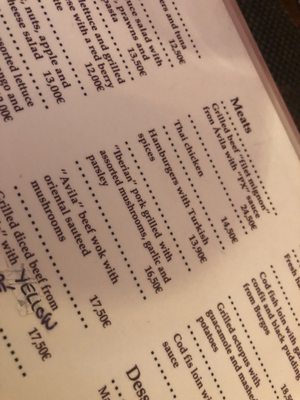 Menu photo 3 La Malontina Madrid, M Menu photo 3 La Malontina Madrid, M