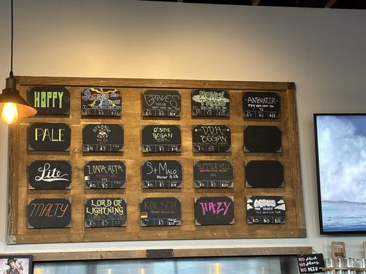 Menu photo 6 South O Brewing Oceanside, CA