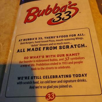 Bubba's 33 - Pizza Near Me - Aurora, Colorado