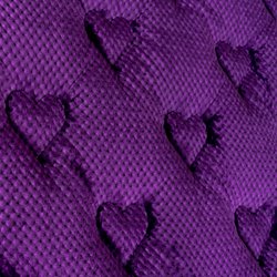 Mattress 33 - Hearts all over mattress!