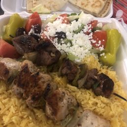 Kabob place with chicken and beef so freaking good! Kabob place with chicken and beef so freaking good!