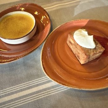 Central Creek American Bistro - Citrus Vanilla Bean Crème Brûlée and Central Creek Bread Pudding - American Near Me - Jackson, Tennessee Central Creek American Bistro - Citrus Vanilla Bean Crème Brûlée and Central Creek Bread Pudding - American Near Me - Jackson, Tennessee