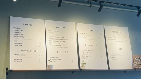 Menu photo 2 Carbon Coffee Aurora, CO Menu photo 2 Carbon Coffee Aurora, CO