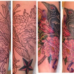 Three sessions. Done by Kim. Photos via Kim's instagram.