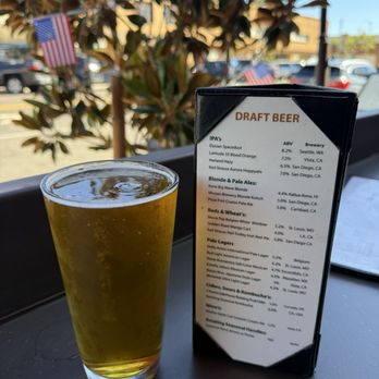 Bubba's - Perfect poor for a pint! :) - Salad Near Me - Escondido, California